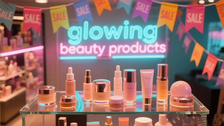 Shop our glowing beauty products on sale today. Discover radiant skin with luxury skincare. Limited time offer!の素材
