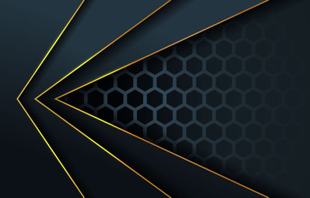 Luxury gold and blue background designのイラスト素材