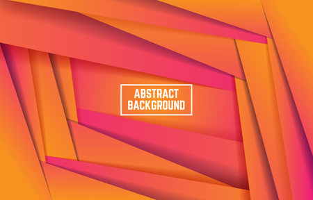 Abstract orange gradient background designのイラスト素材