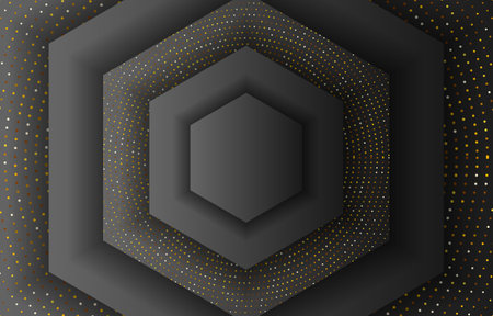 Luxury gold and grey background designのイラスト素材