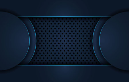 Elegant blue background designのイラスト素材