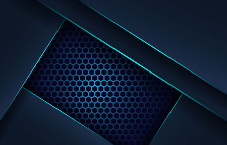 Elegant blue background designのイラスト素材