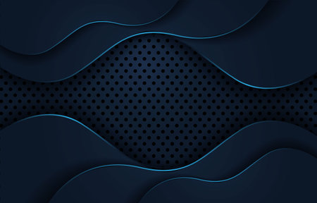 Elegant blue background designのイラスト素材