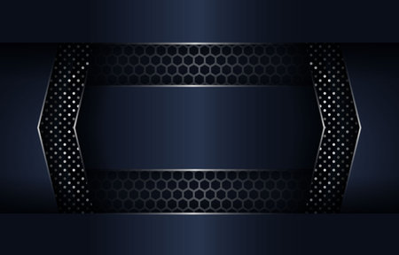 Luxury silver background designのイラスト素材