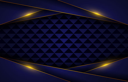 Luxury blue background designのイラスト素材