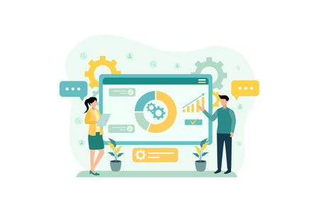 Business Planning Flat Designのイラスト素材