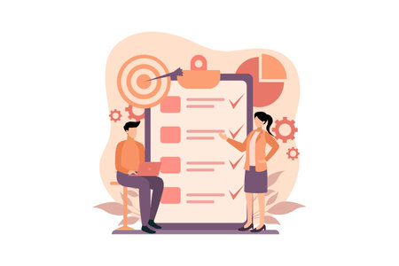 Business Planning Flat Designのイラスト素材