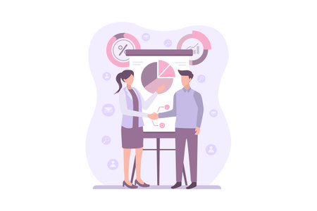 Business Planning Flat Designのイラスト素材