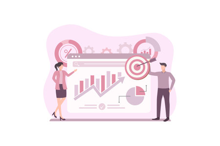 Business Planning Flat Designのイラスト素材