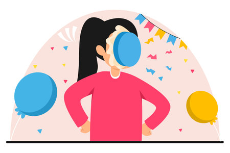 April Fools Flat Designのイラスト素材