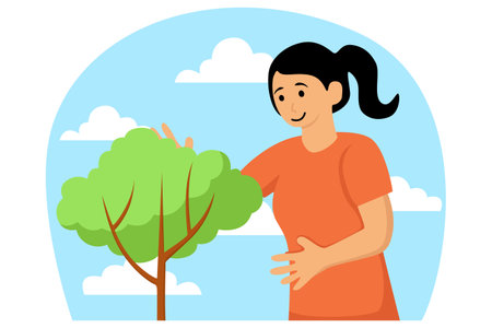 Earth Day Flat Illustrationのイラスト素材