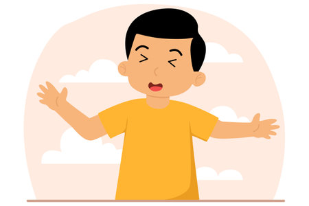 Children's Day Flat Designのイラスト素材