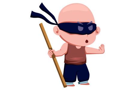 Cute Little Fighter Characterのイラスト素材