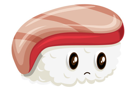 Cute Sushi Characterのイラスト素材