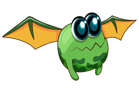 Cute Monster Characterのイラスト素材