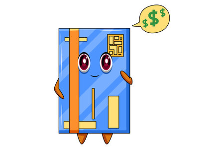 Cute Jewelry Characterのイラスト素材