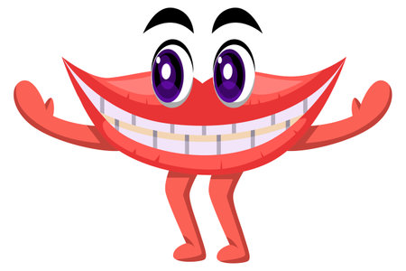 Parts of body Characterのイラスト素材