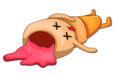 Cute Dessert Characterのイラスト素材