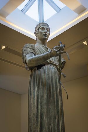 Charioteer of Delphi, Greece.のeditorial素材