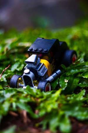 Through Ups and Downs Lego Carsの写真素材