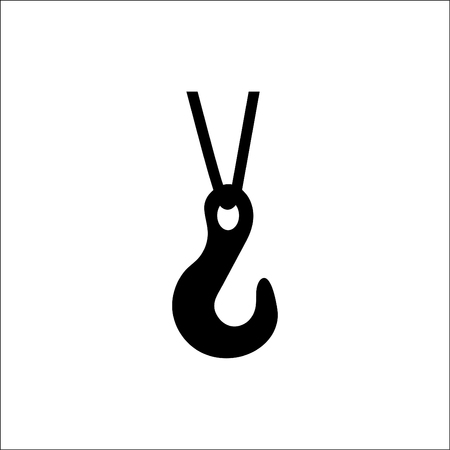 Hook vector icon.のイラスト素材
