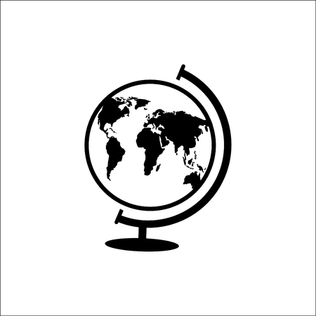 World globe.Vector icon.のイラスト素材