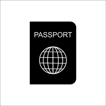 Passport icon.のイラスト素材