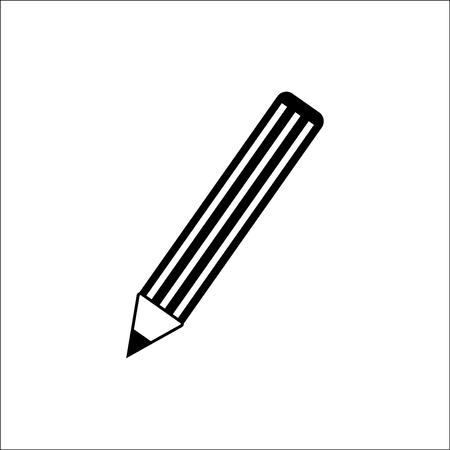 Pencil vector icon.のイラスト素材