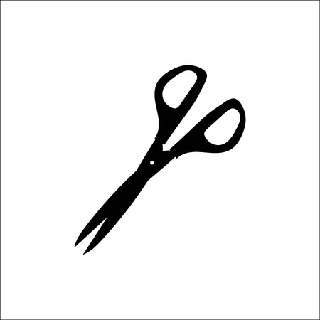 Scissors - vector icon in flat style.のイラスト素材