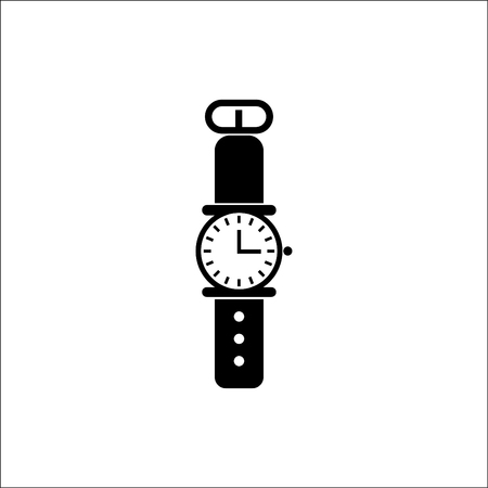 Hand Clock. Wrist Watch.のイラスト素材