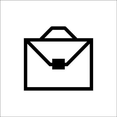 Business bag icon.Diplomat.Briefcase bag.のイラスト素材