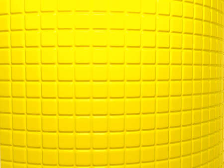Yellow fluted pattern Useful as background. Large resolutionの写真素材
