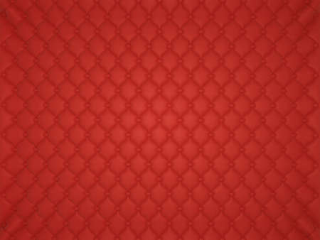 Red leather pattern with buttons and bumps. High resolutionの写真素材