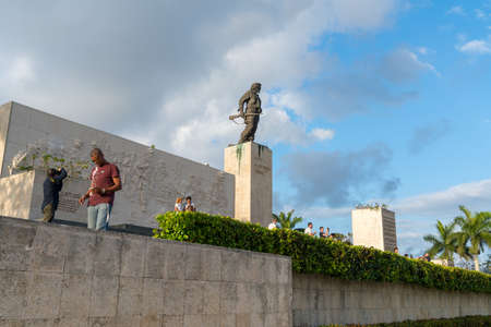 Ernesto Che Guevara Mausoleum, monument and memorial in Santa Clara, Cuba, located in Che Guevara Square. Captured in spring 2018のeditorial素材