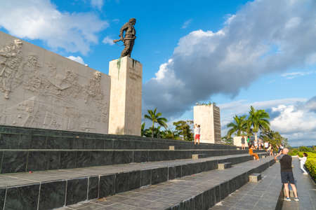 Ernesto Che Guevara Mausoleum, monument and memorial in Santa Clara, Cuba, located in Che Guevara Square. Captured in spring 2018のeditorial素材