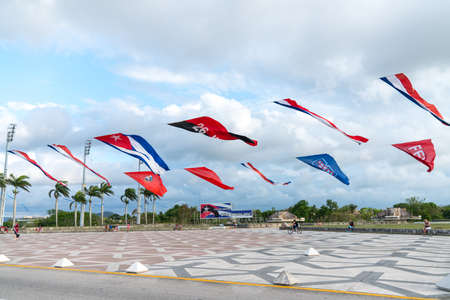 Ernesto Che Guevara Mausoleum, monument and memorial in Santa Clara, Cuba, located in Che Guevara Square. Captured in spring 2018のeditorial素材