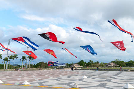 Ernesto Che Guevara Mausoleum, monument and memorial in Santa Clara, Cuba, located in Che Guevara Square. Captured in spring 2018のeditorial素材