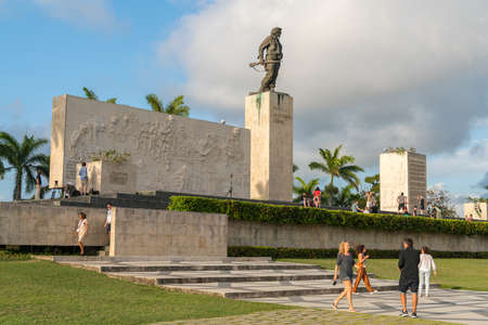 Ernesto Che Guevara Mausoleum, monument and memorial in Santa Clara, Cuba, located in Che Guevara Square. Captured in spring 2018のeditorial素材