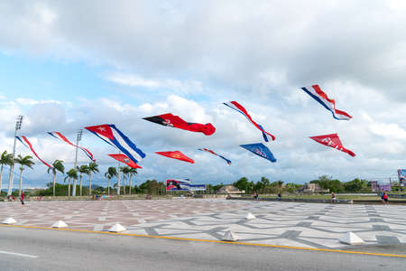 Ernesto Che Guevara Mausoleum, monument and memorial in Santa Clara, Cuba, located in Che Guevara Square. Captured in spring 2018のeditorial素材