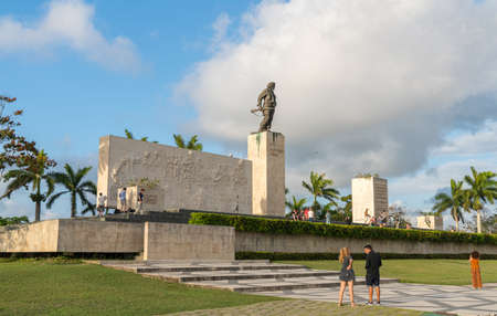 Ernesto Che Guevara Mausoleum, monument and memorial in Santa Clara, Cuba, located in Che Guevara Square. Captured in spring 2018のeditorial素材