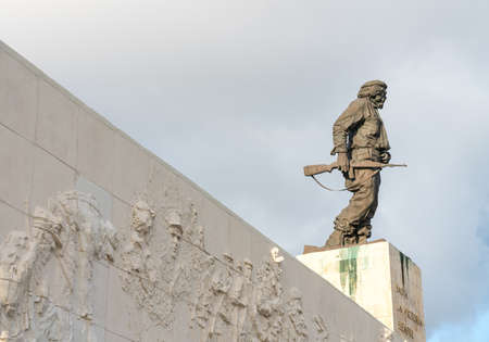 Ernesto Che Guevara Mausoleum, monument and memorial in Santa Clara, Cuba, located in Che Guevara Square. Captured in spring 2018のeditorial素材