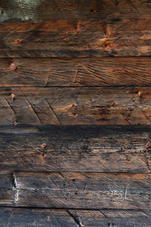 Wooden Rustic texture or background. Aged wood wall and boardsの写真素材