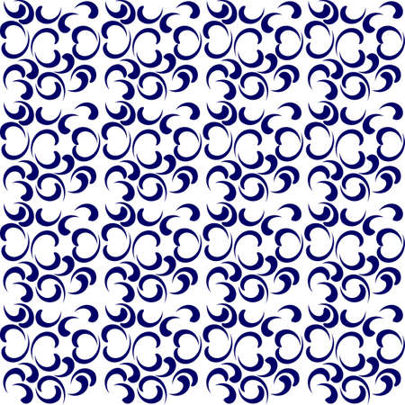 Seamless spiral waveのイラスト素材