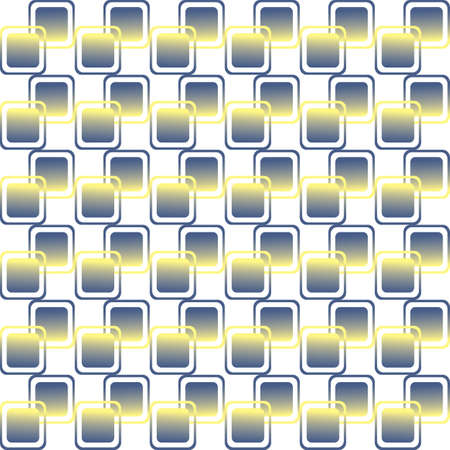 white blue background of geometric squares of different Vector illustrations
