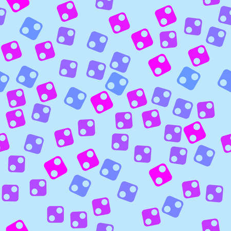 colorful cubes with holes in chaotic orderのイラスト素材