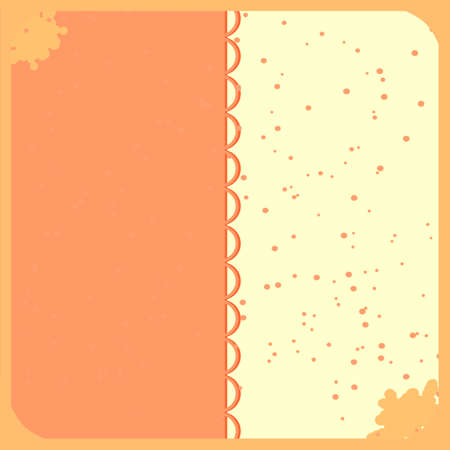 Background in retro style in polka dotsのイラスト素材