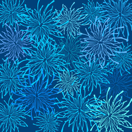 abstract background with unusual algaeのイラスト素材