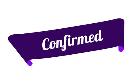 Showing confirmed text.のイラスト素材