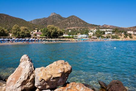 Seascape near Bali village. Crete, Greeceの写真素材