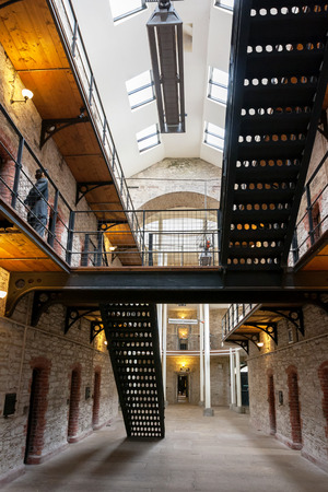 Cork City Gaol. Now historical jail museum. Cork, Republic of Irelandのeditorial素材